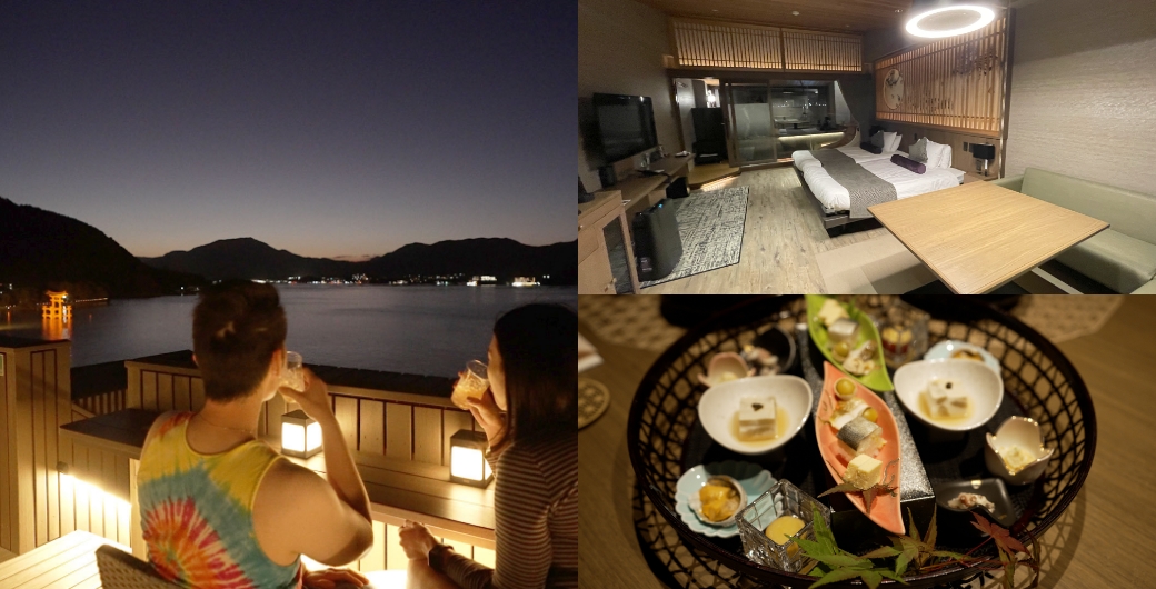 Regional Delicacies & Charming Night View at Kinsuikan​