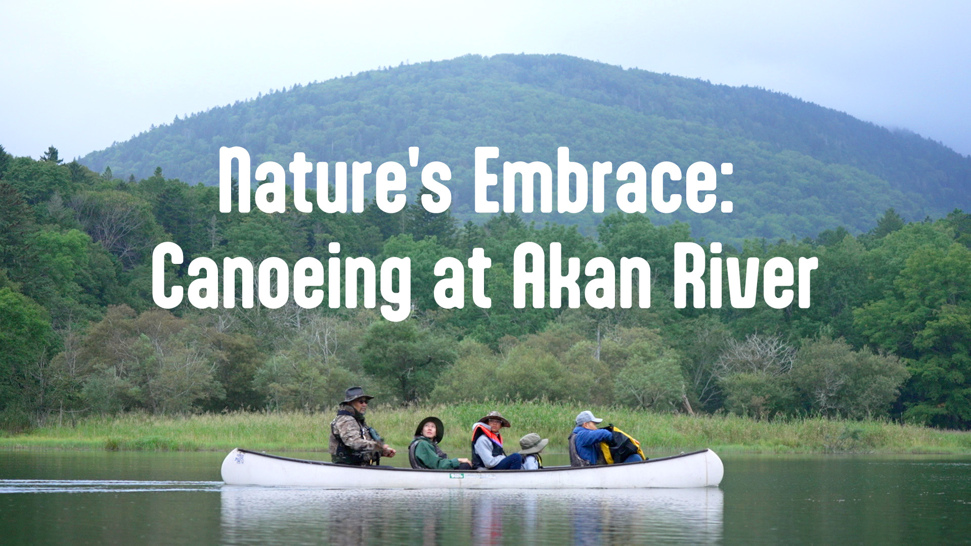 Nature’s Embrace: Canoeing at Akan River​