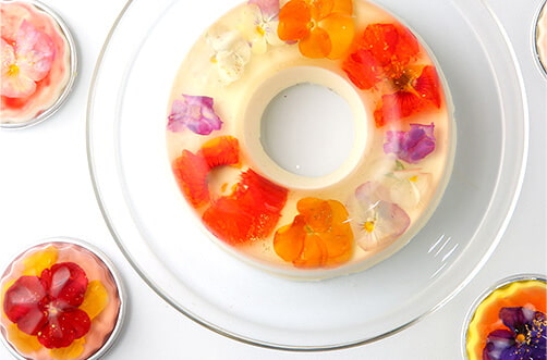 A treat for the eyes and palate: Flower-inspired sweets