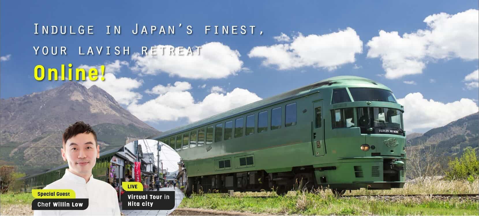 Indulge in Japan's finest, your lavish retreat Online!