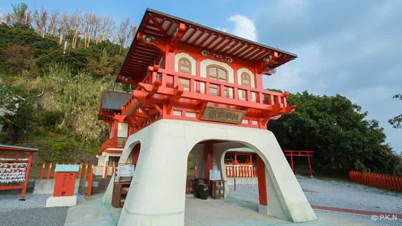 Ryugu Shrine Ibusuki Kagoshima Japan