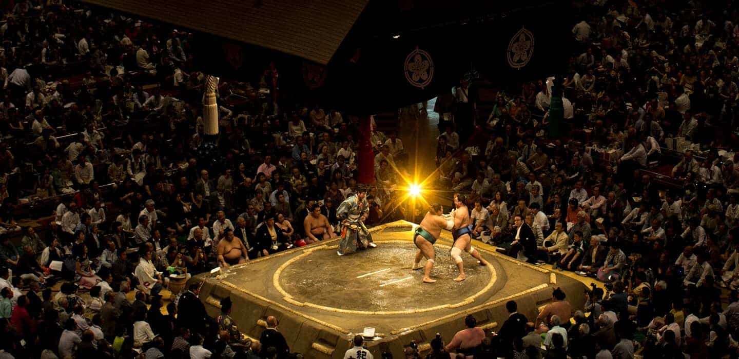 Sumo Tournaments in Japan