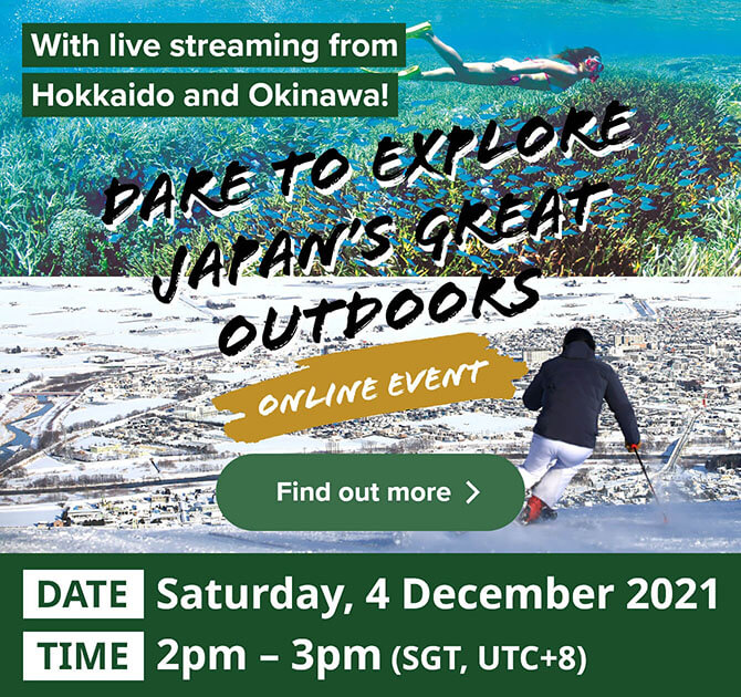 Live Streaming Event from Hokkaido and Okinawa Japan