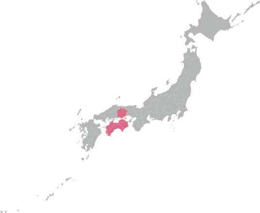 Okayama and Shikoku road Map